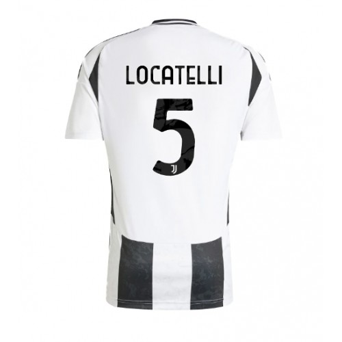 Dres Juventus Manuel Locatelli #5 Domaci 2024-25 Kratak Rukav